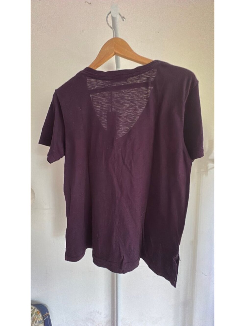 Levi V Neck Boyfriend Tee - ONE SIZE ONLY - Picture 3 of 5